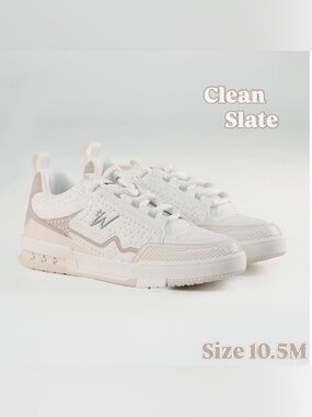 K Flip ‘Clean Slate’ Pearl Sneakers- Size 11M
